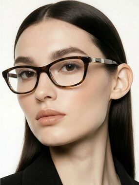 Vogue Black Rectangular Eyeglass Franes | Designer |